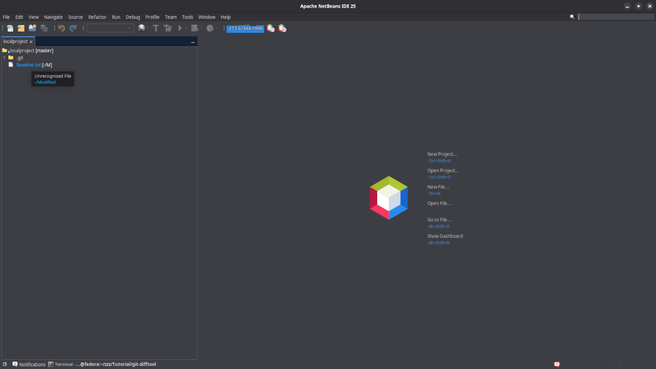 Netbeans Existing Git Project