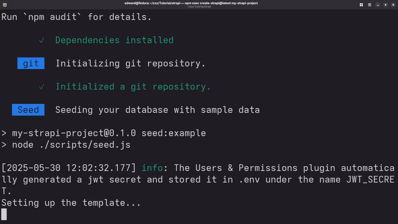 Strapi Database Sample Data