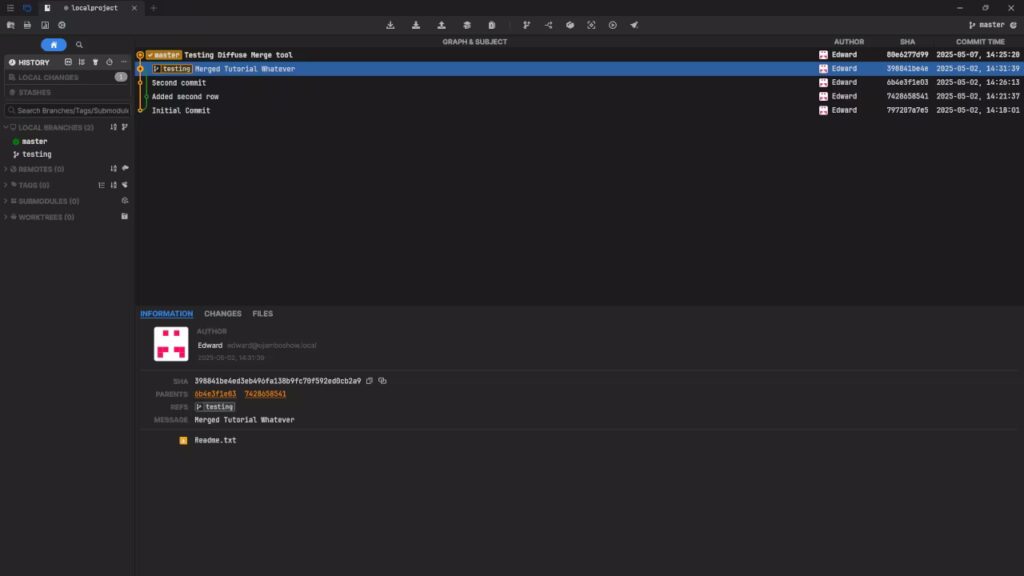 Source Code Management With SourceGit - Ojambo