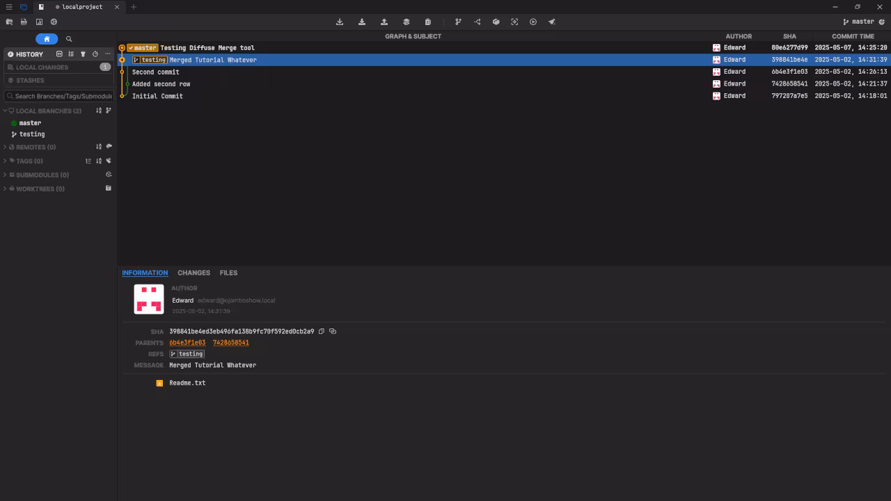 SourceGit Git GUI