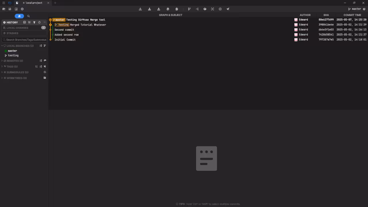 SourceGit Testing Branch