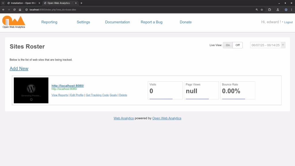Getting Started with Open Web Analytics - Ojambo