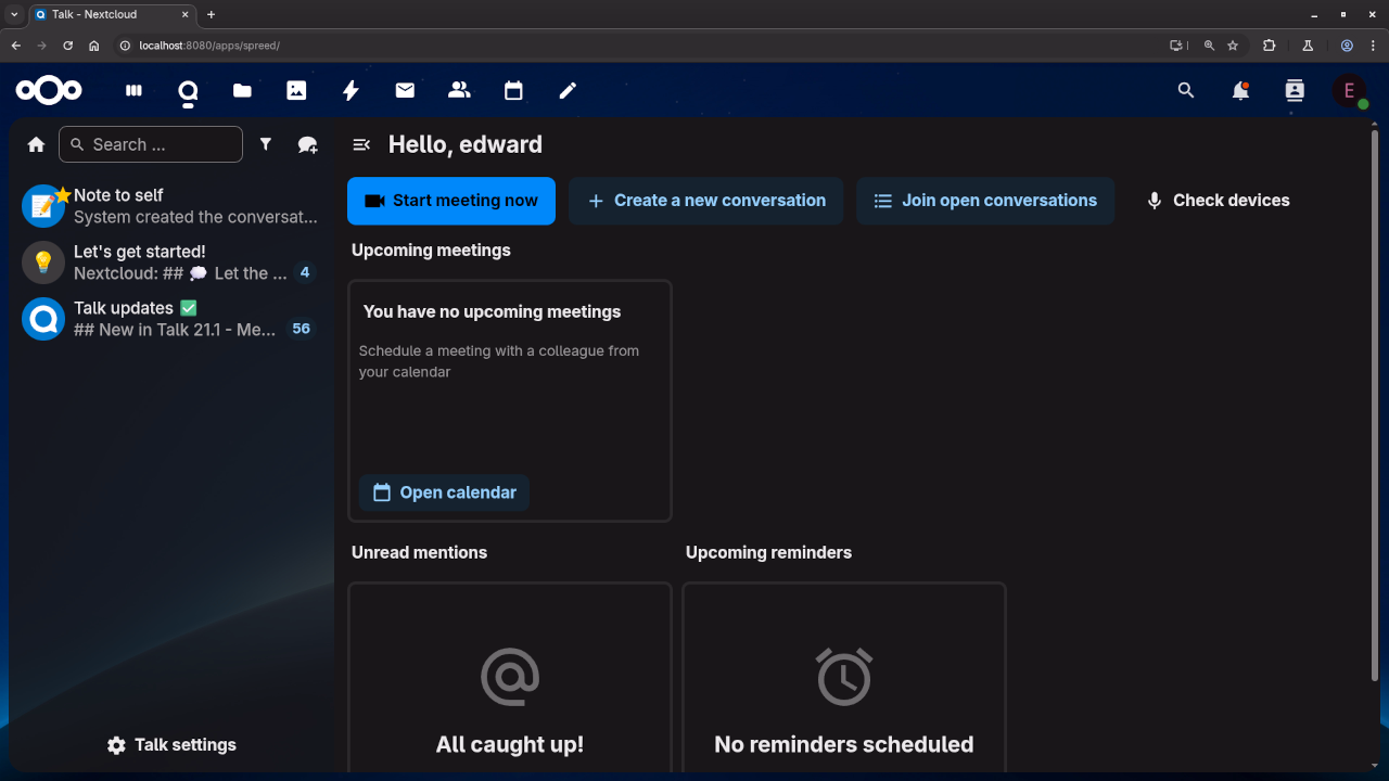 Nextcloud Talk