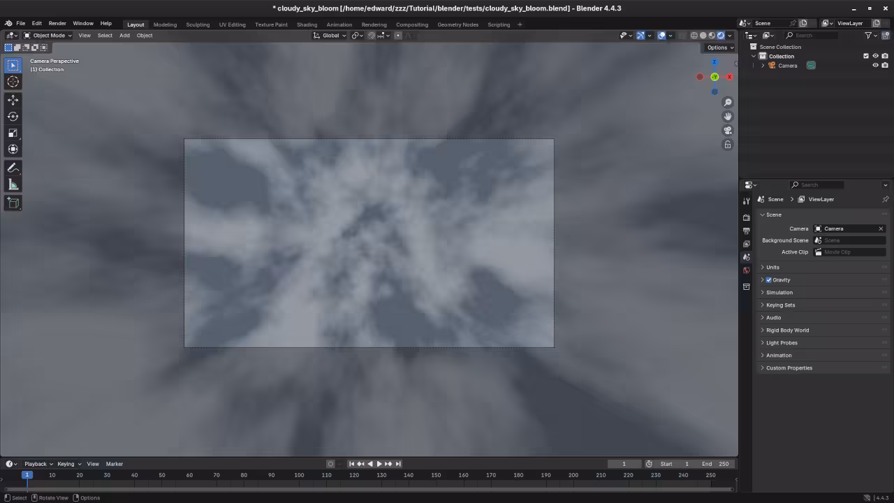 Blender Python API Procedural Sky Texture