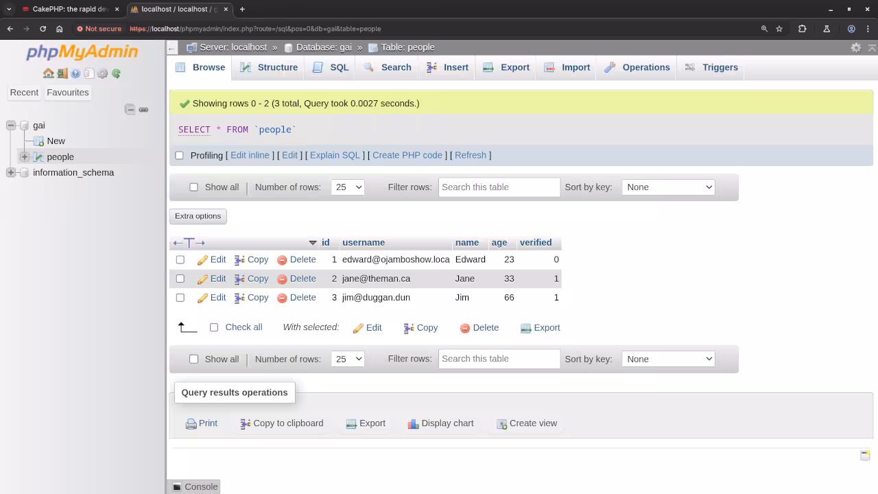 CakePHP MySQL Database Tables