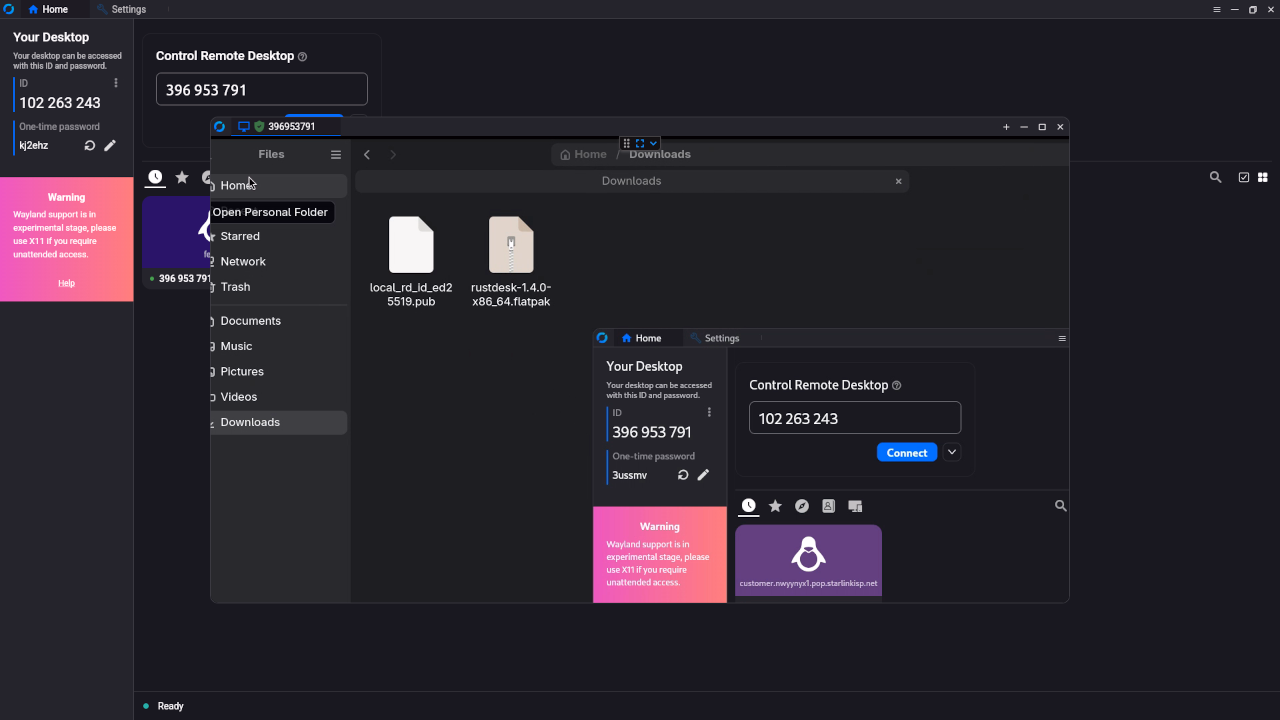 Rustdesk Client Remote Control