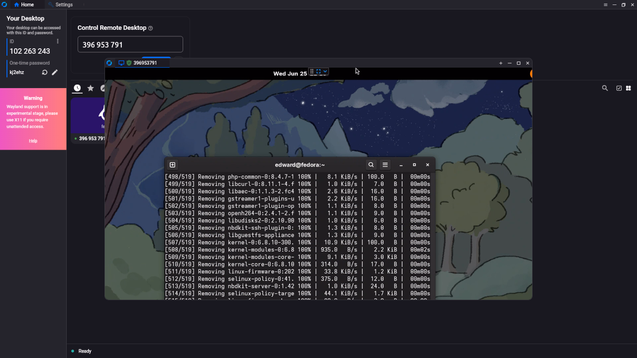 Rustdesk Client Remote Terminal