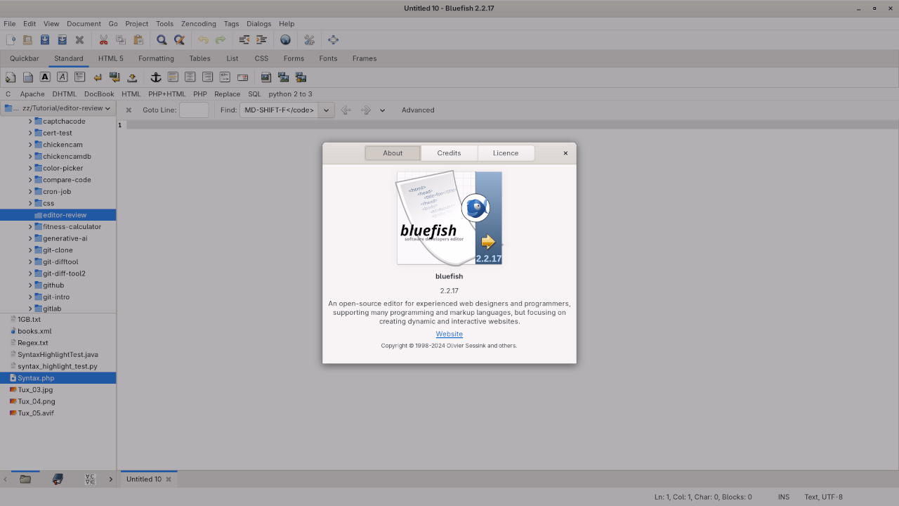 Getting Started with Bluefish Editor: The Open Source Code Editor for Developers