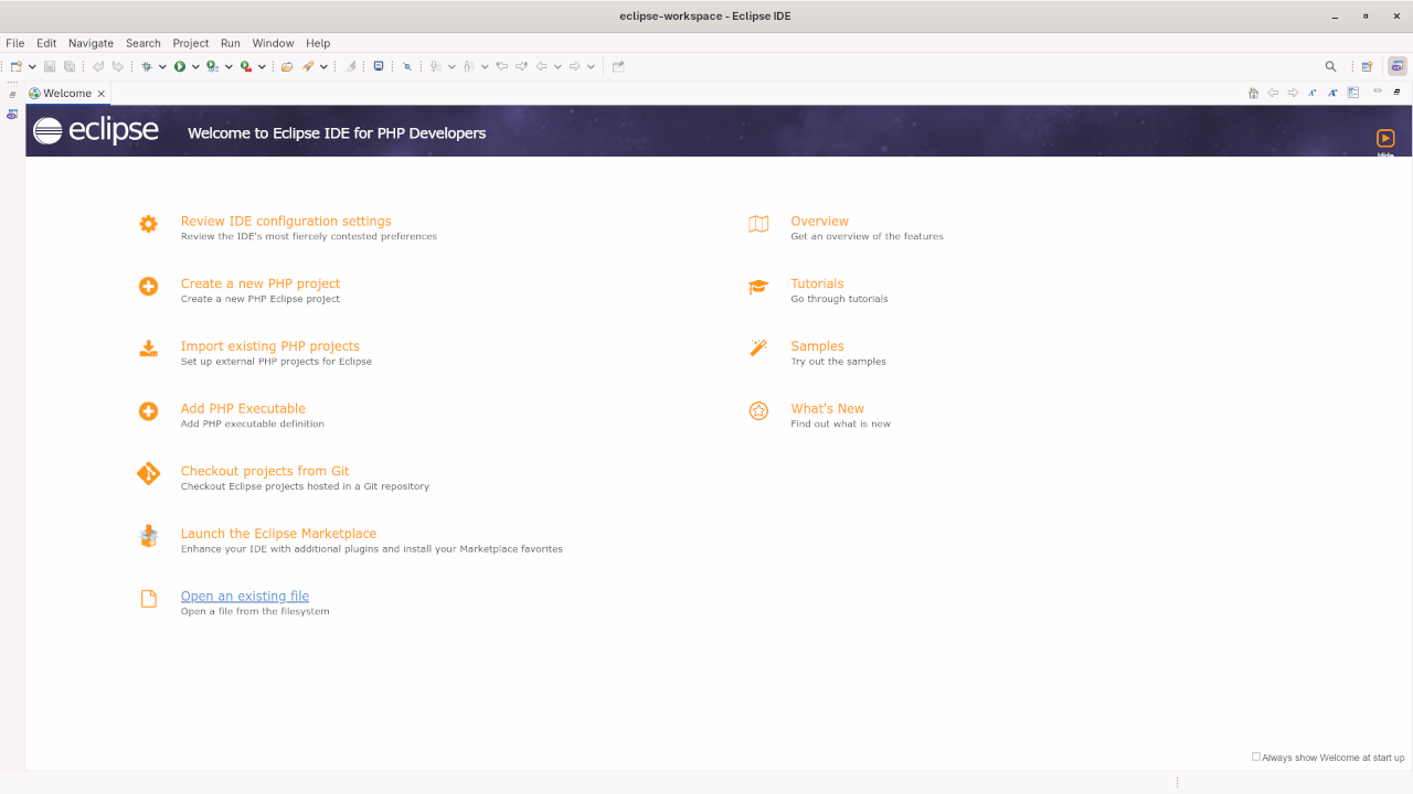 Set up Eclipse IDE for Web Development