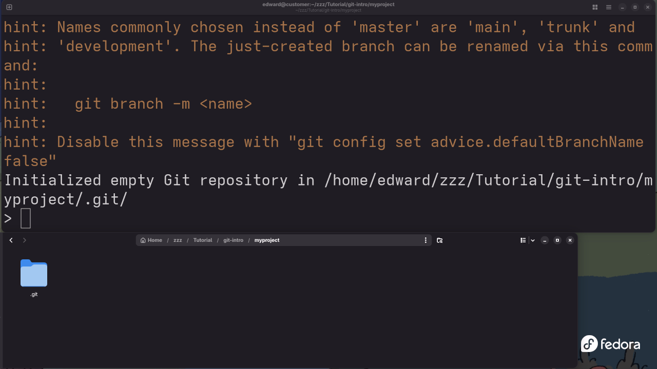 Git Init In Project Folder