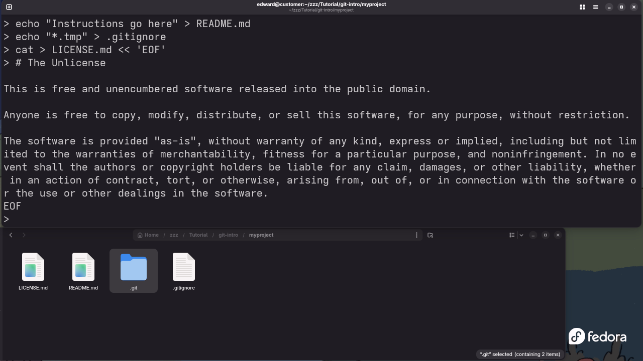 Creating Project Files