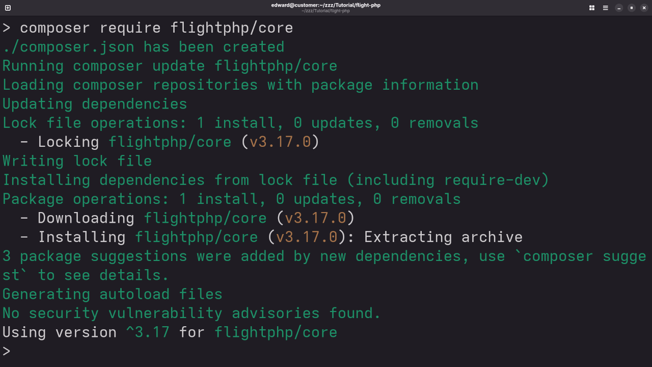 Flight Dependencies