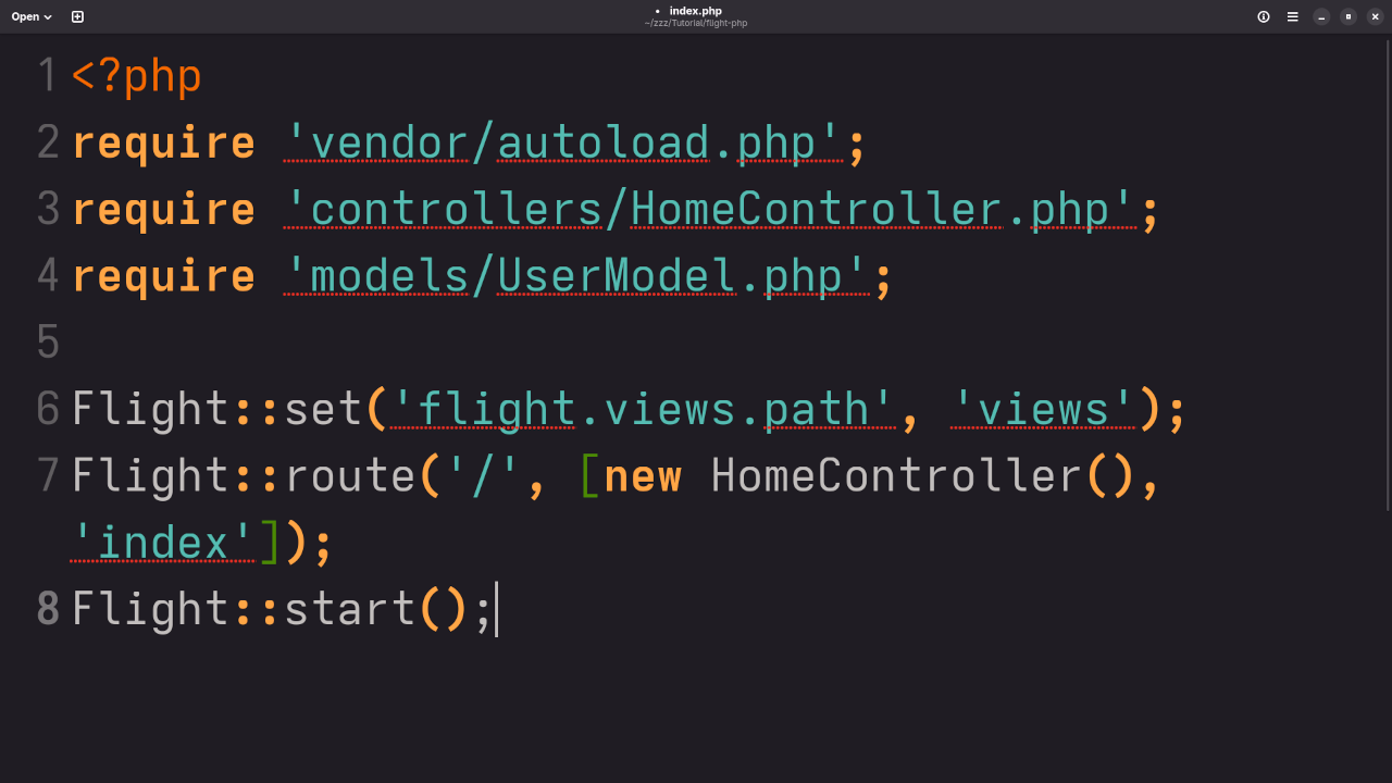 Flight User Router