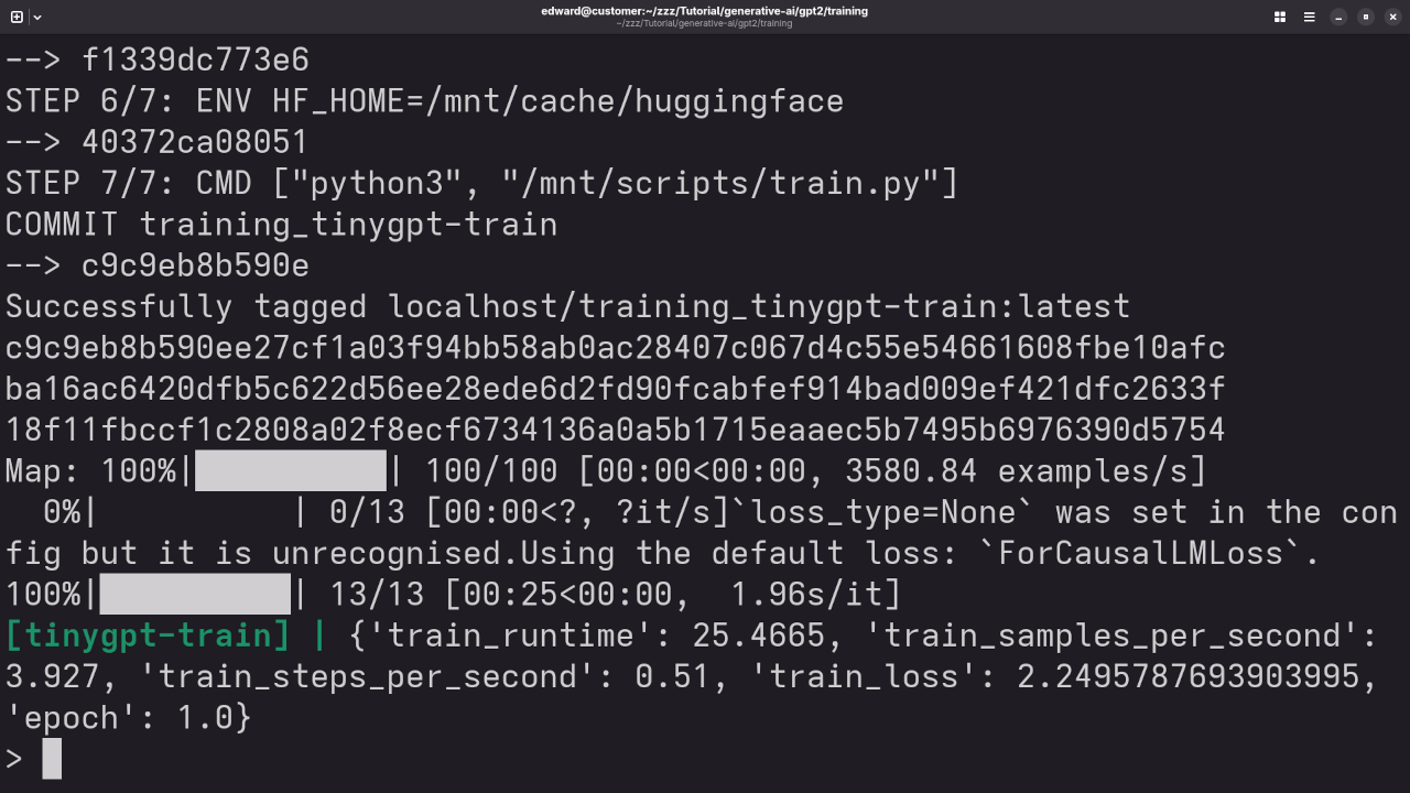 TinyGPT 124M Custom Training Dataset