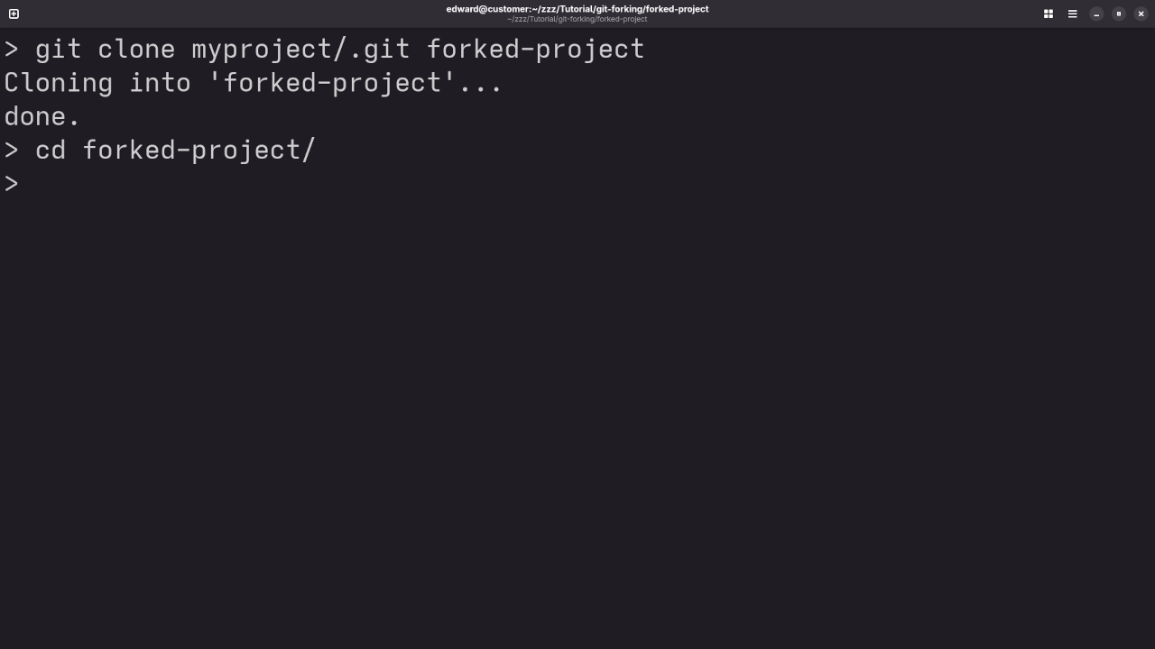 Git Clone For Fork
