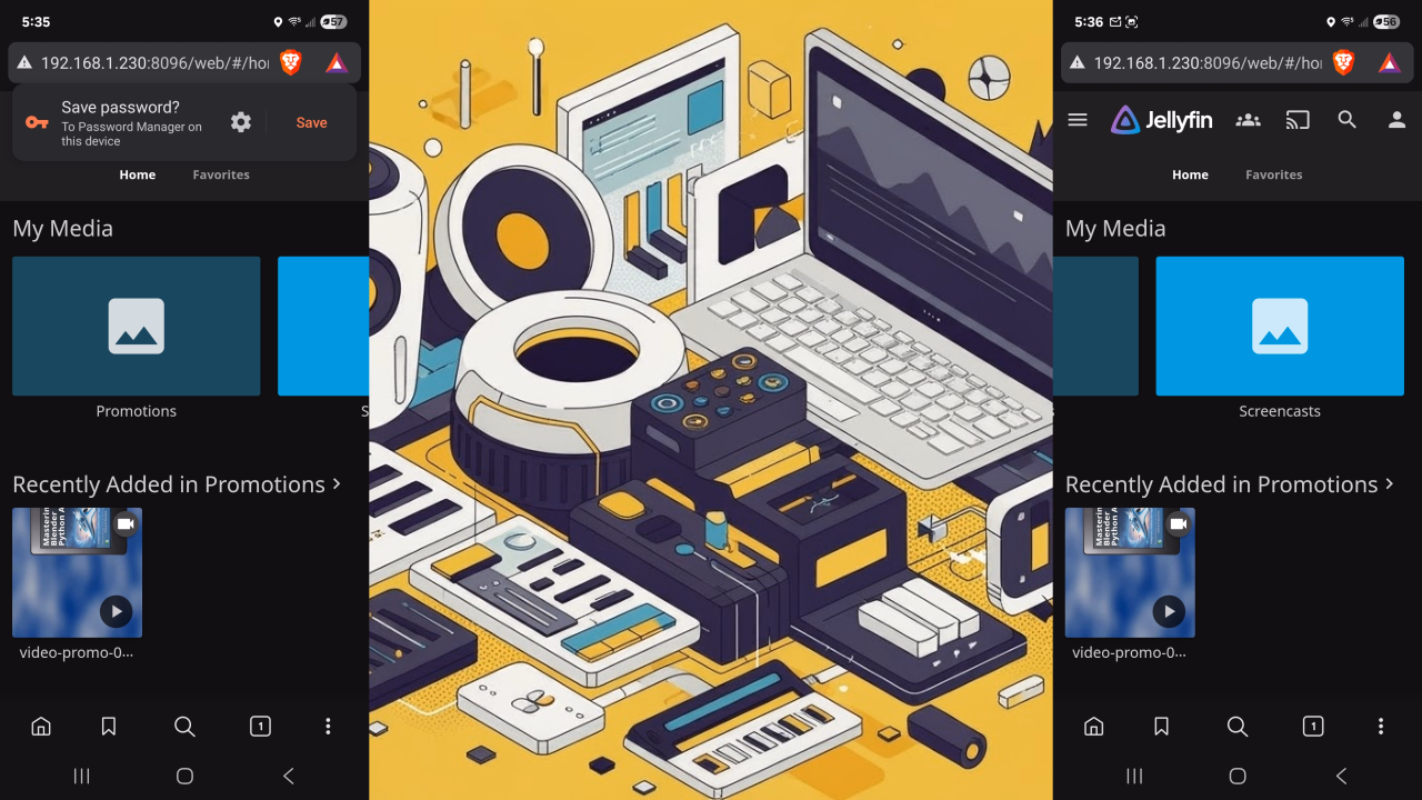 Jellyfin Mobile View