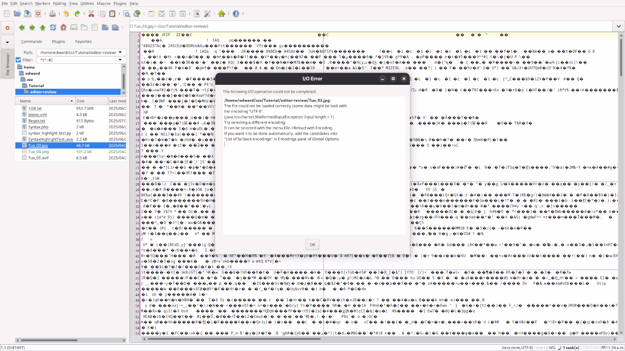 JEdit File Browser