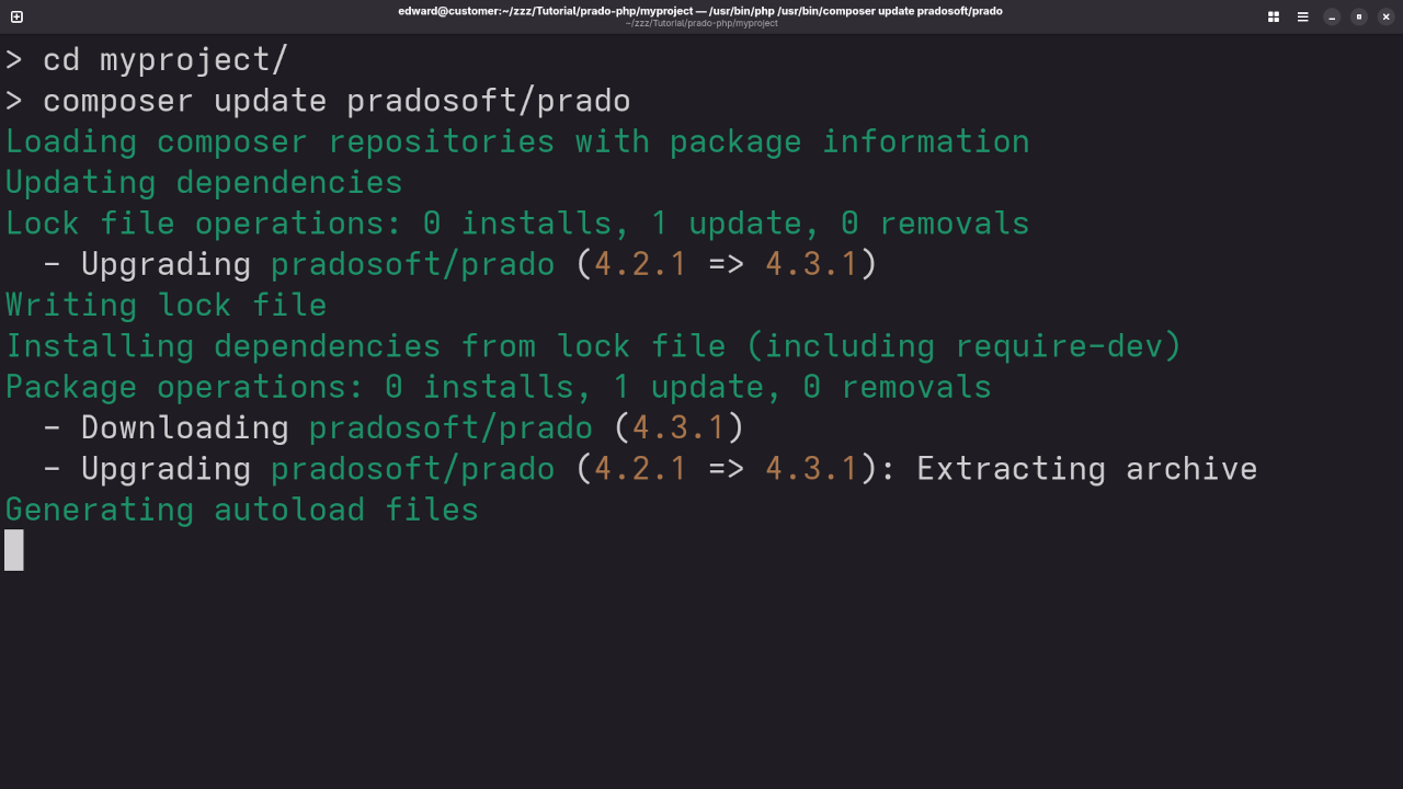 Prado Update
