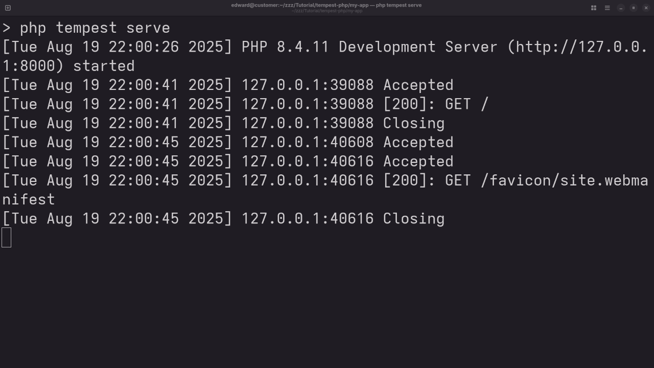 Tempest Server