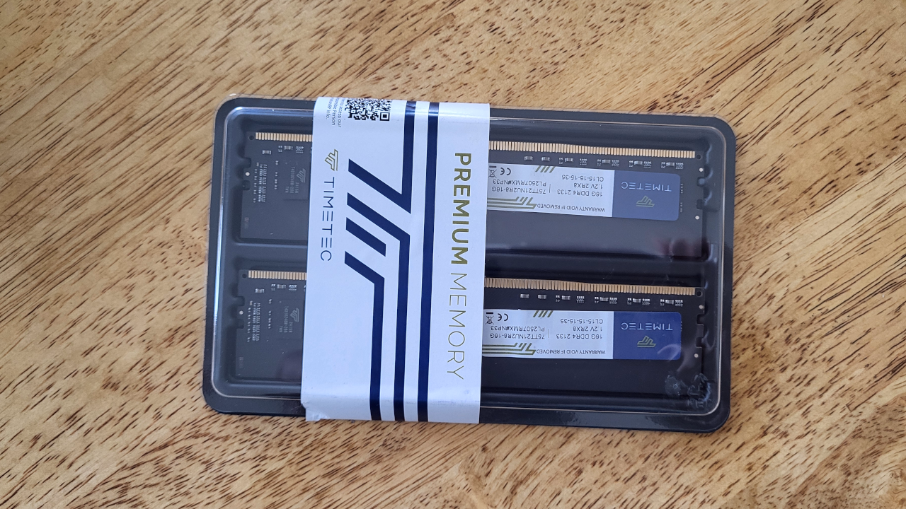 Unboxing Guide: Timetec 32GB KIT DDR4 2133MHz CL15 UDIMM Ram