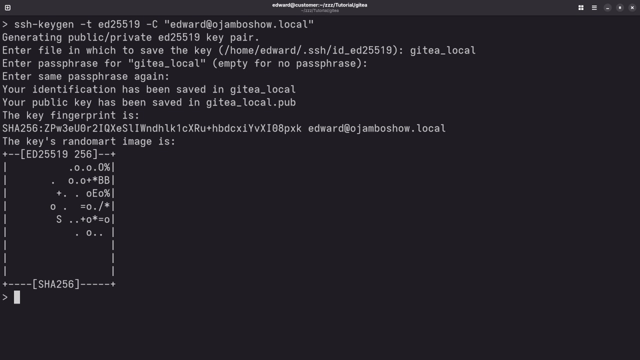 SSH Key Generation