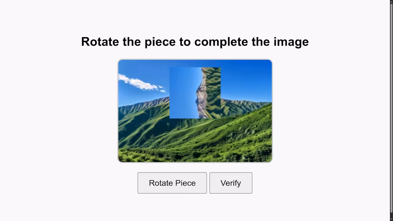 Rotate to Unlock!