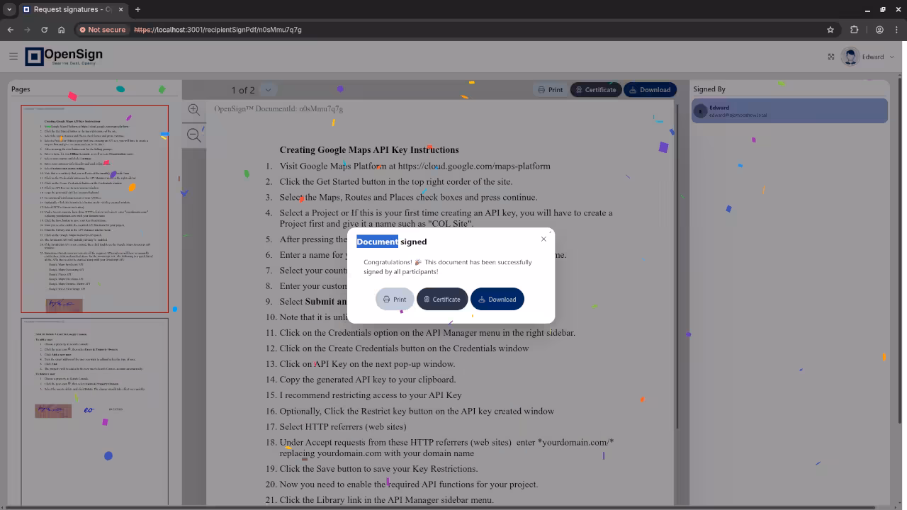 How to Install OpenSign: A Document Signing Tool