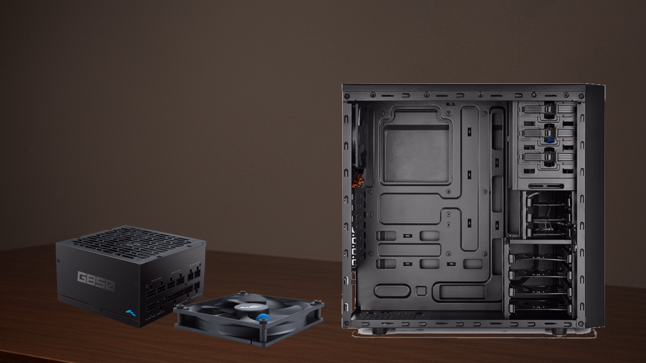 Power Supply And Mid-Tower