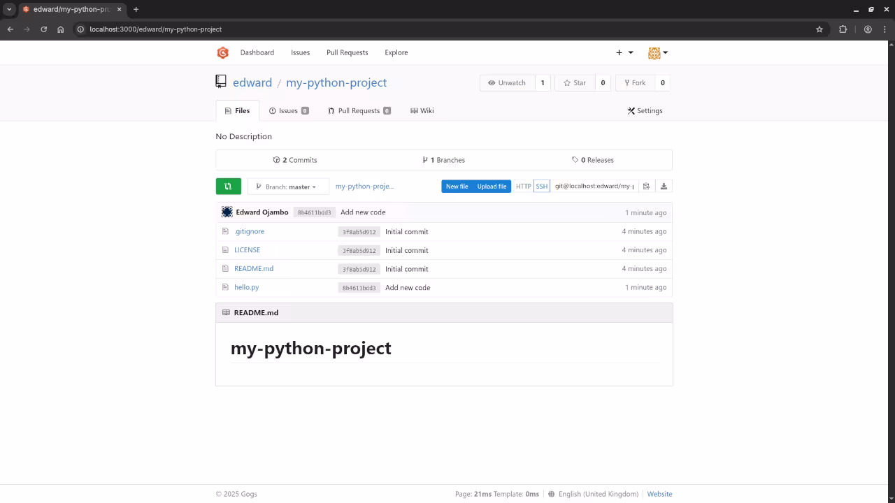 Gogs Updated Repo Summary