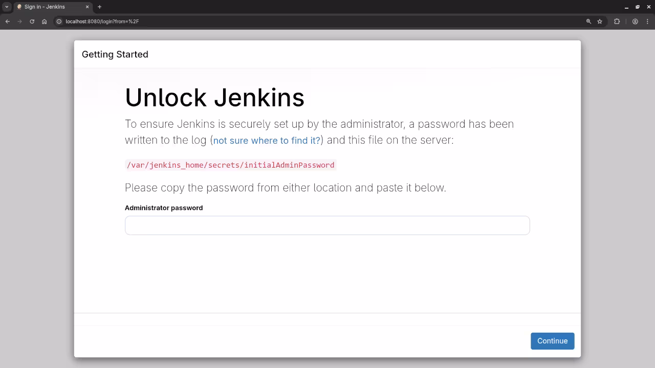 Jenkins Unlock