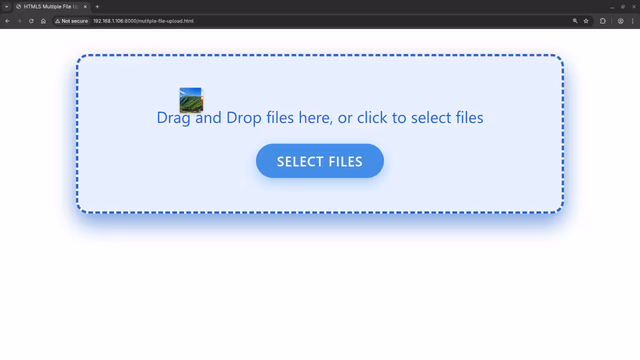 Multiple File Upload Form