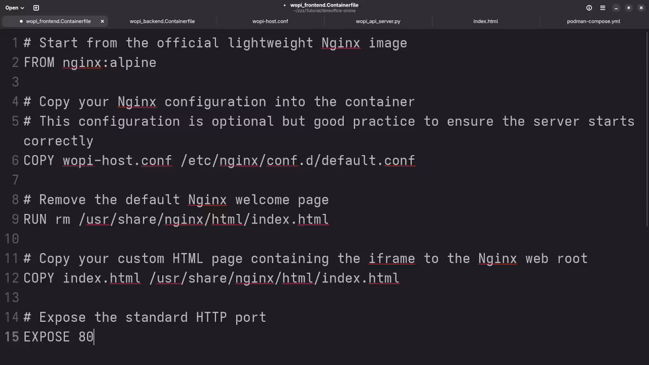 Collabora Online Frontend Containerfile