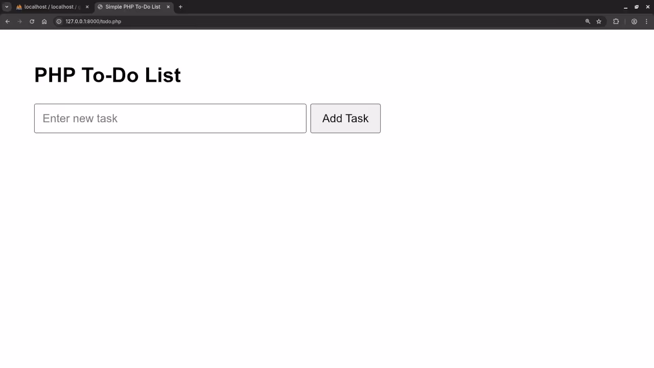 Empty To-do List