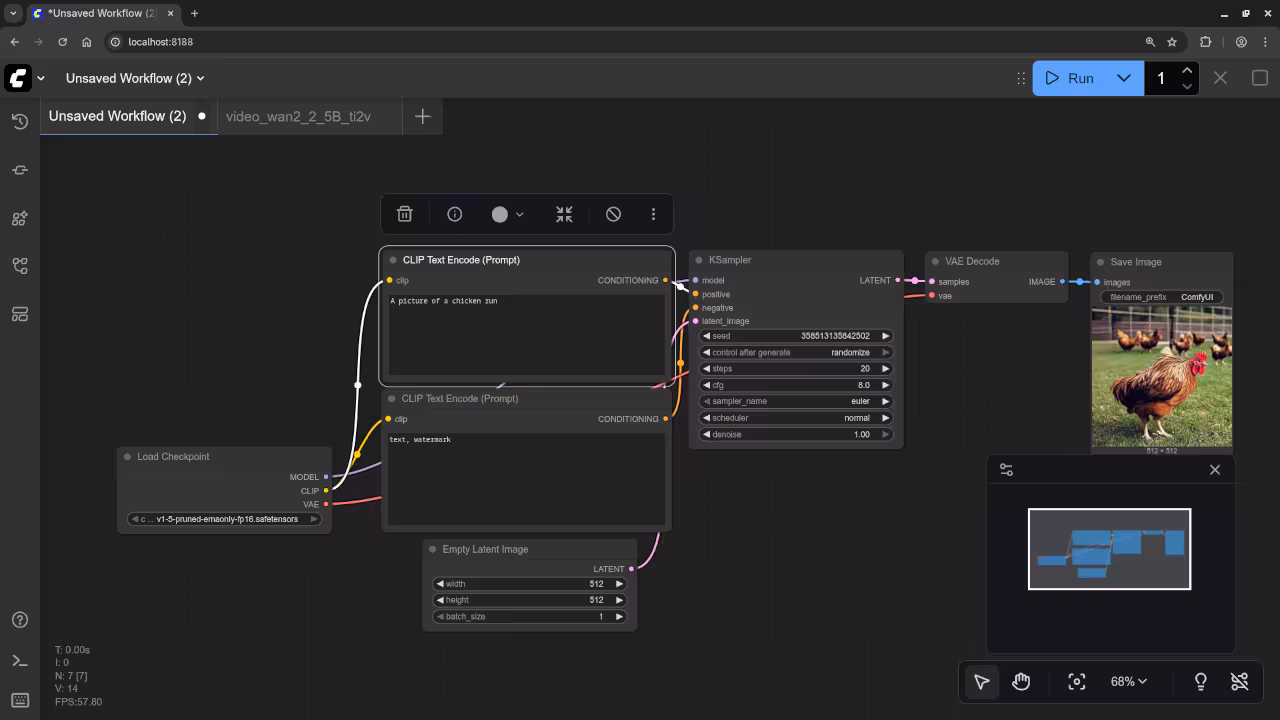 AI Generated Chicken Run