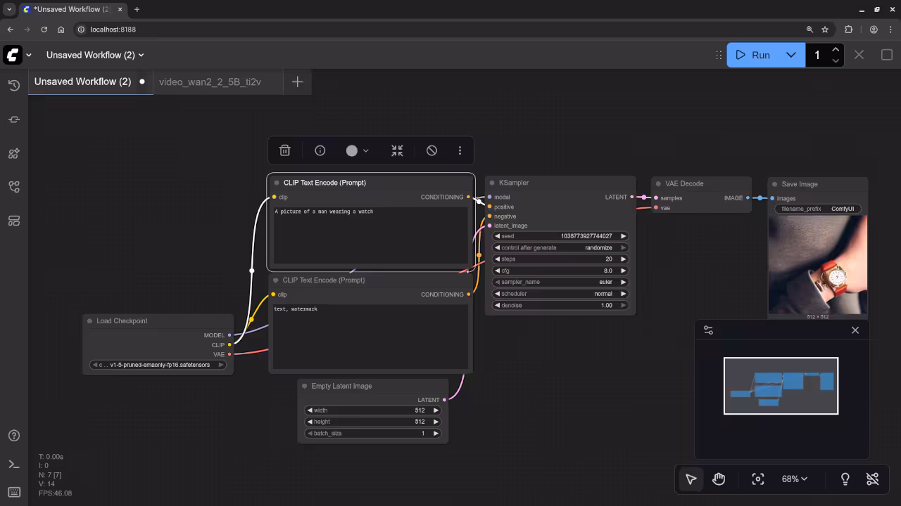 AI Generated Man's Watch