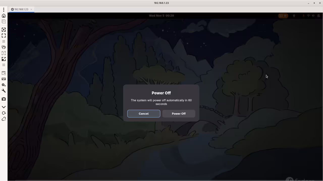 Remmina Client Remote Control