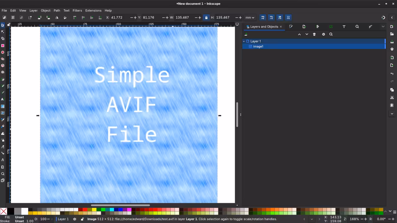 Inkscape Canvas Layout