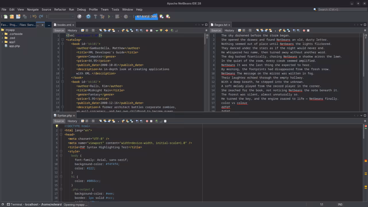 Netbeans 28 Folder View
