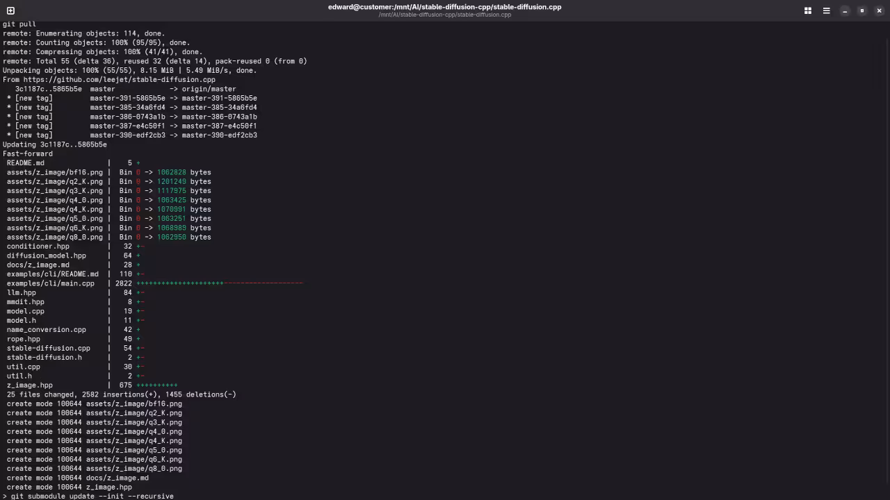 Stable-diffusion.cpp Update