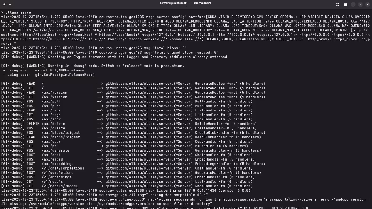 Ollama Serve