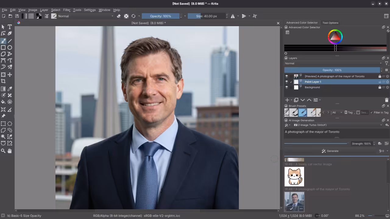 AI Generated Mayor Of Toronto