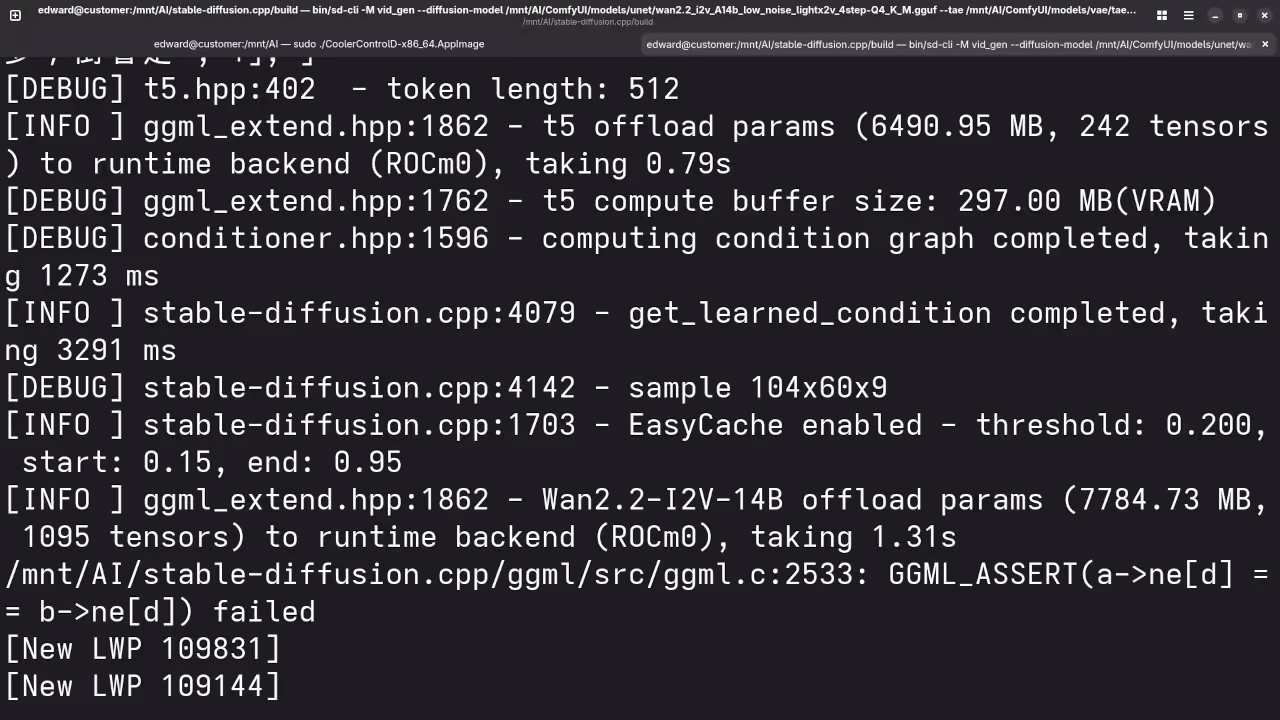 Wan 2.2 14B I2V Q4 TAESD