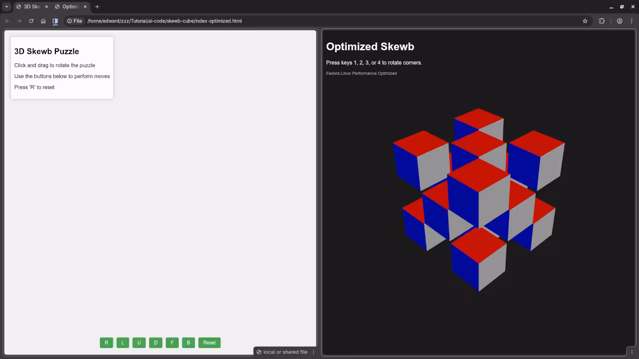 Original vs Optimized