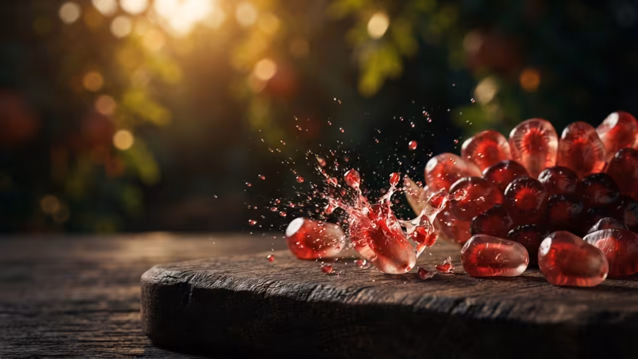 Pomegranate Seed Pressure Burst